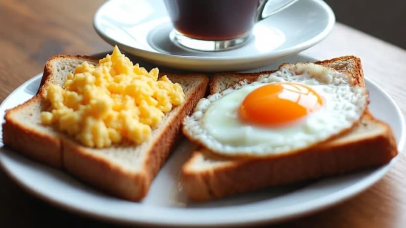 Any Small Coffee + Eggs & Toast