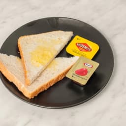 Toast With Jam/Butter/Vegemite